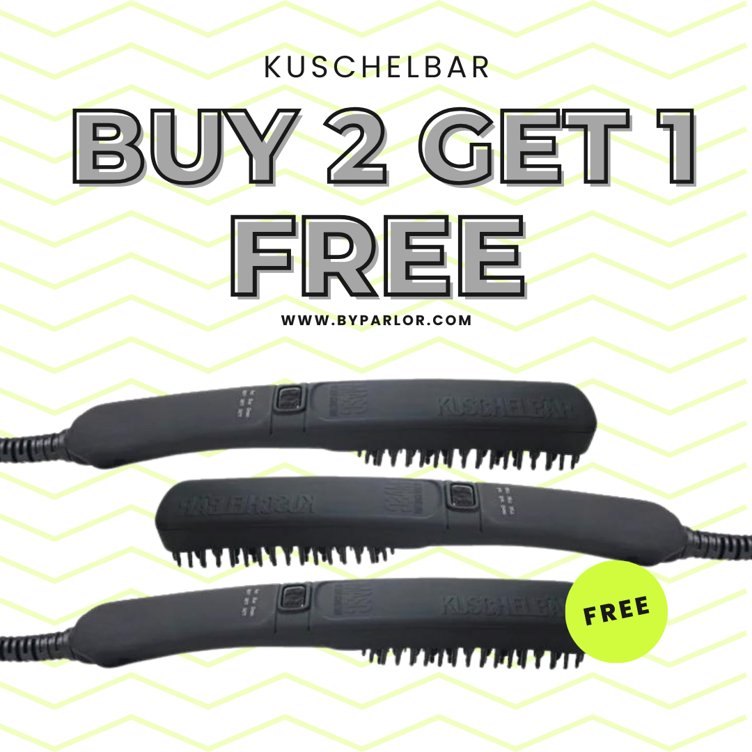 Kuschelbär® Pro-Edition Hair and Beard Straightener with FREE GloryHold
