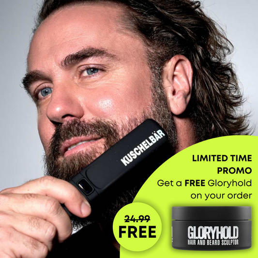 Kuschelbär® Pro-Edition Hair and Beard Straightener with FREE GloryHold